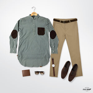 GINGHAM GREEN
