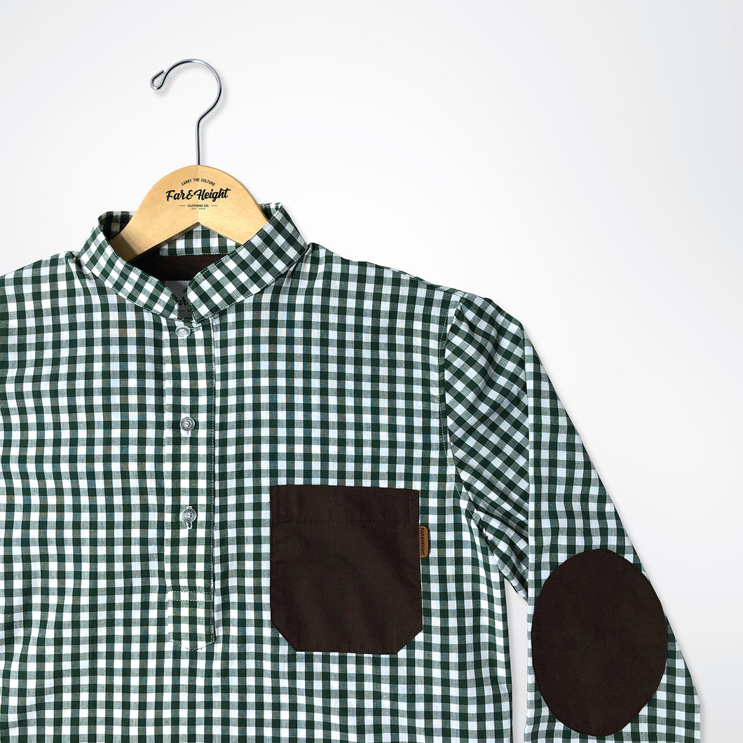 GINGHAM GREEN