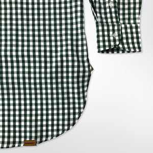 GINGHAM GREEN