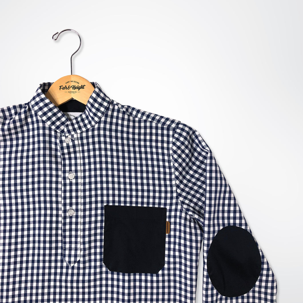 GINGHAM BLUE