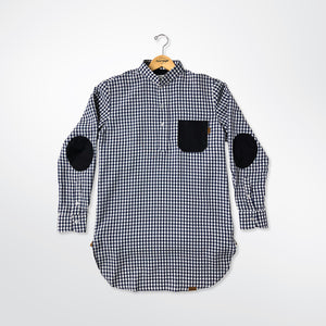 GINGHAM BLUE